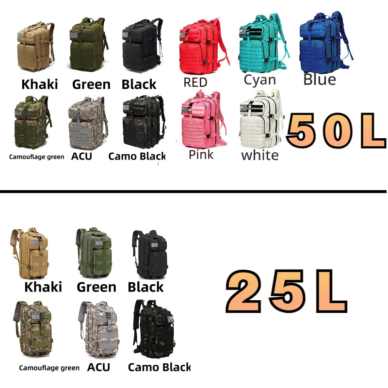 TrailPro Sturdy Adventure Camping Backpack